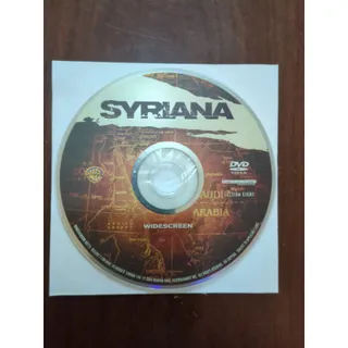 Photo of Syriana DVD 2005 Widescreen Edition, GEORGE CLOONEY,MATT DAMON disc only