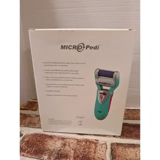 Photo of Emjoi MICRO-PEDI Pedicure Tool Kit Set Roller Battery Powered NEW In Box, Teal