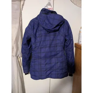 Photo of Columbia Interchange Omni-Shield Women’s Medium Hooded Jacket Purple Plaid
