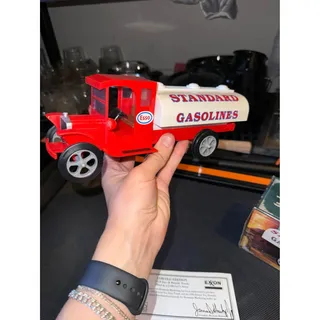 Photo of Vintage Esso Standard Gasoline Toy Tanker Truck 1994 Exxon Limited Edition Brand New