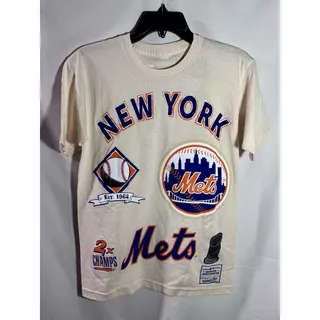 Photo of Men’s Small New York Mets Mitchell And Ness T Shirt NWT