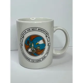Photo of Vandenberg AFB California Coffee Mug SLC-4E The Next Generation W/Comic