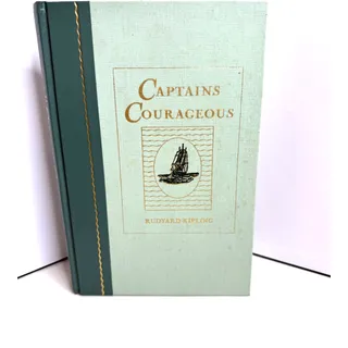 Photo of 1994 Readers Digest Captains Courageous Rudyard Kipling Book & Insert Hardback