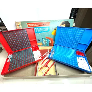 Photo of 1971 Milton Bradley Battleship Board Game 100% Complete and Original USA Made