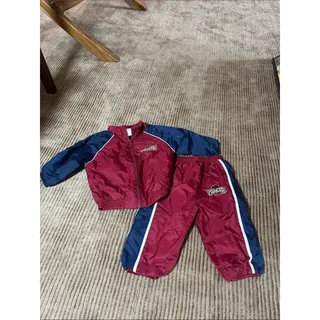 Photo of VTG Kids Cavaliers Windbreaker Set embroidered logo 90s official NBA tag 12mths