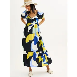 Photo of Nine West Maxi Dress Multicolor Geometric pattern Vacation boat party xxl