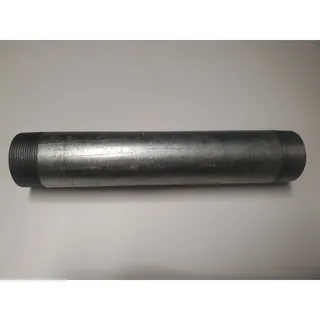 Photo of Southland 2" x 12" Galvanized Steel Pipe Nipple Heavy Duty Plumbing Fitting