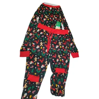 Photo of TipsyElves Women’s Cookie Cutter Pajama Set Christmas Lounge Sleepwear NEW