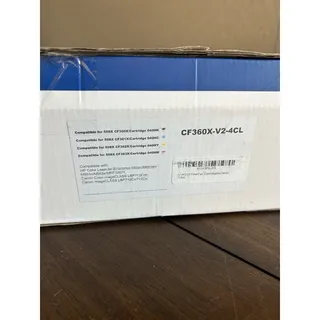 Photo of 4-Pack Compatible HP 508X CF360X CF361X CF362X CF363X Toner Cartridges