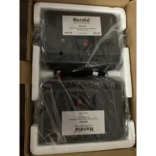 Photo of Herdio 3.5" 3-Way 200W Indoor Outdoor Speakers Waterproof Wall Mount Pair
