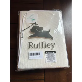 Photo of Ruffley Eco Pad Washable Reusable Pet Pad Ivory XL Extra Large Absorbent New