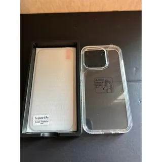 Photo of TAURI iPhone 15 Pro Case Clear with Screen Protector Tempered Glass Set Phone