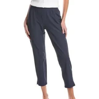 Photo of Eileen Fisher Ocean Blue High Waisted Knit Slim Crop Pants size XXS NEW Tags