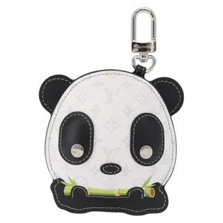 Photo of Louis Vuitton Monogram Bag Charm L Panda White
