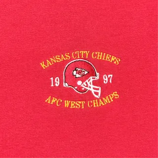 Photo of Vintage Kansas City Chiefs Starter 90's Embroidered Sweatshirt - XL
