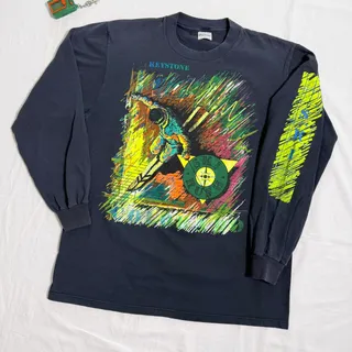 Photo of Vintage 90's Ski Long Sleeve T-Shirt - M