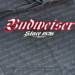 Photo of 2000's Budweiser Beer Hoodie - L