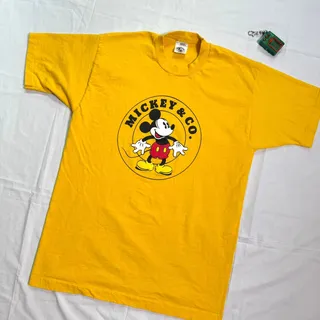 Photo of Vintage 90's Mickey Mouse Disney T-Shirt - M/L - Near Mint