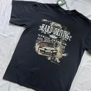 Photo of NASCAR 00’s Martin Truex Jr T-Shirt - M - Black - Bass Pro Sponsorship