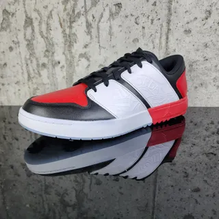 Photo of MSRP $159 Jordan Nu Retro 1 Low Golf Chicago Men's Size 10.5 Red White Black