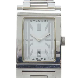 Photo of Bvlgari Rettangolo RT45S Stainless Steel Watch Silver