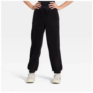 Photo of Girls' Faux Shearling Pants - All In Motion Black XS 4/5