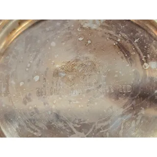 Photo of Vintage Oneida Henley Silver Plate Small Bowl Catchall Dish Cottagecore Decor