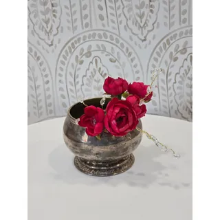 Photo of Vintage Oneida Henley Silver Plate Small Bowl Catchall Dish Cottagecore Decor