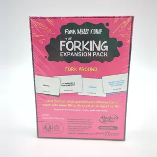 Photo of Fork Milk Kidnap The Forking Expansion Pack Adult Card Game Hasbro Gaming NEW
