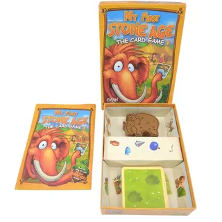 Photo of My First Stone Age The Card Game Z-Man Games Board Game Ages 4+ Complete 2017