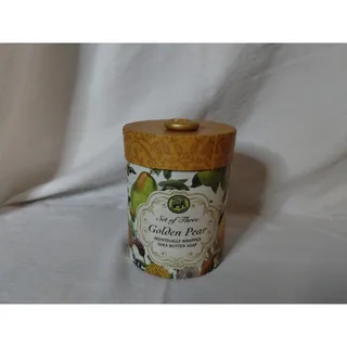 Photo of 3 Michel Design Works Moisturizing Shea Butter Bar Soaps - Golden Pear - 3.8 oz