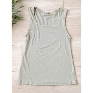 Photo of Wishlist Ribbed Scoop Tank Top - Sage
