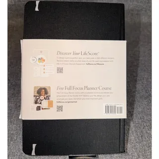 Photo of Full Focus Gray Linen Planner by Michael Hyatt - Ready to Achieve the Double Win