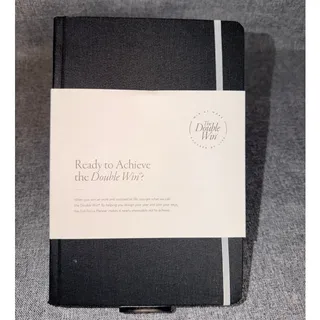 Photo of Full Focus Gray Linen Planner by Michael Hyatt - Ready to Achieve the Double Win