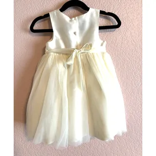Photo of Pippa & Julie Ivory Tulle Christmas Holiday Wedding sz 18mo Dress EUC