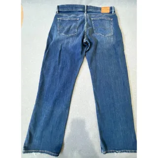 Photo of Lucky Brand Jeans Men's Size 40x32 Blue Dark Wash 363 Straight
