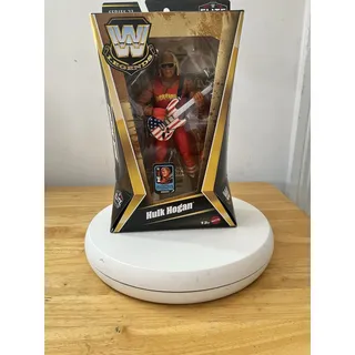 Photo of WWE Hulk Hogan Series 23 Action Figure With American Flag Guitar