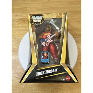 Photo of WWE Hulk Hogan Series 23 Action Figure With American Flag Guitar