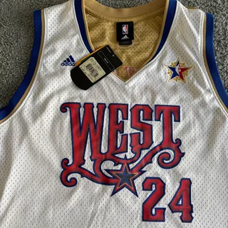 Photo of NWT Kobe Bryant Deadstock Vintage Adidas 2008 All Star Game Swingman Jersey 3XL