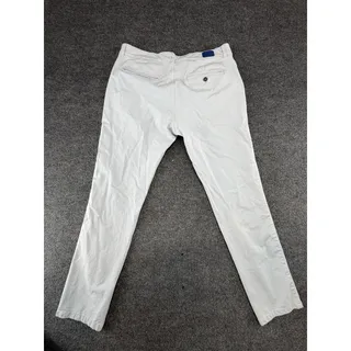 Photo of Mugsy Skylines Pants Mens 40x33 (38x34) Gray Chino Stretch Rayon Tapered Casual