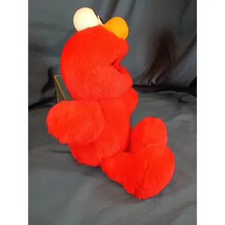 Photo of Vintage Tyco Sesame Street Tickle Me Elmo 1990s Plush Stuffed Animal Toy Works!