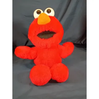 Photo of Vintage Tyco Sesame Street Tickle Me Elmo 1990s Plush Stuffed Animal Toy Works!