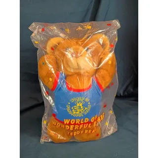 Photo of VTG Avon PLUSH BEAR World of Wonderful Teddy Bears Sealed 1989 NEW