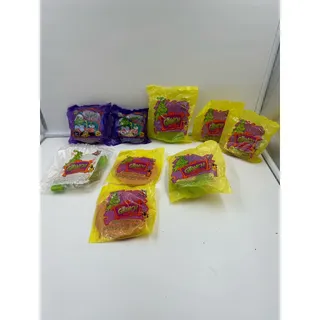 Photo of VINTAGE LOT of 9 Wendy’s Kids Meal “How the Grinch Stole Christmas” Grinch Ornament NIP circa 2000