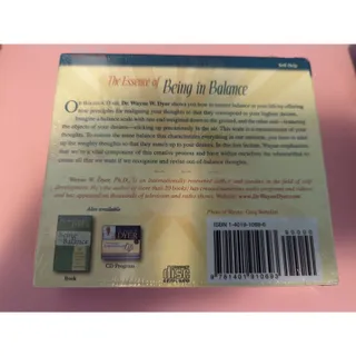 Photo of The Essence Of Being In Balance by Dr. Wayne W. Dyer AUDIO CD 6 Disc NEW SEALED