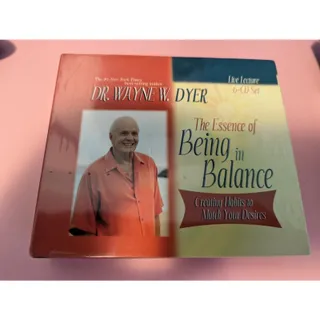 Photo of The Essence Of Being In Balance by Dr. Wayne W. Dyer AUDIO CD 6 Disc NEW SEALED