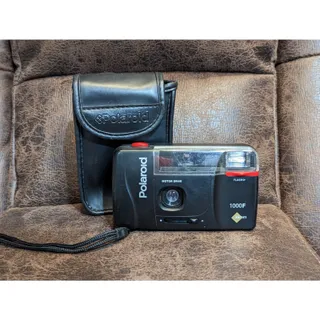 Photo of Polaroid 1000F 35mm Film Camera W/ Branded Case Uses 2 AA Batteries