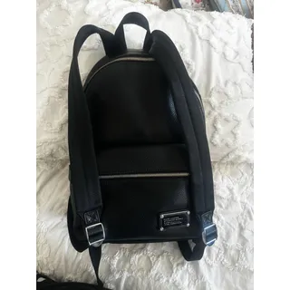 Photo of Marc Jacob’s Workwear Black Leather and Durable Canvas Backpack. Great Condition
