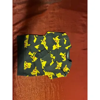 Photo of Pokémon Pajama Set XS Pikachu Black 2pc Sweatshirt Pants Sleepwear