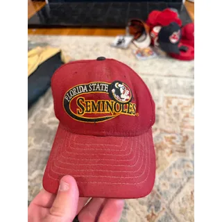 Photo of Vintage Florida State Seminoles FSU New Era Fitted Hat Size 7 3/8 Made in USA